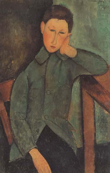 Amedeo Modigliani Le garcon a la veste bleue (mk38) china oil painting image